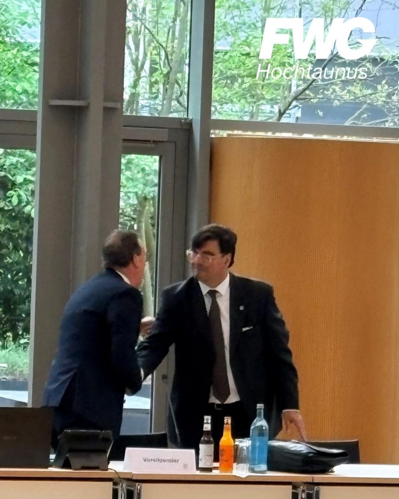 Renzo Sechi Glückwunsch Wahl Kreistagsvorsitzender