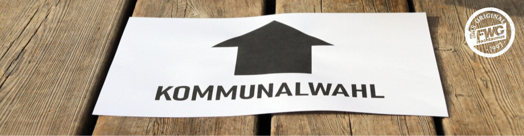 Pfeil zur Kommunalwahl